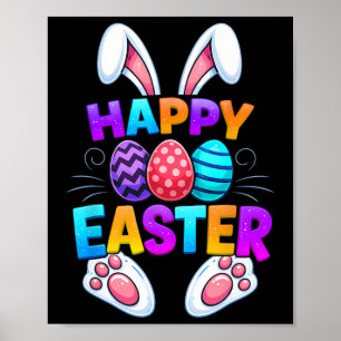 Matching Family Easter Squad Easter Kid Boys Girls Poster