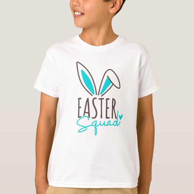 Matching Family Easter Squad T-Shirt (Front)
