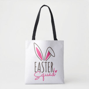 Matching Family Easter Squad Tote Bag