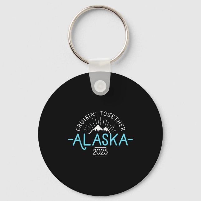 Matching Family Friends And Group Alaska Cruise 20 Keychain (Front)