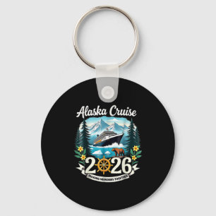 Matching Family Friends And Group Alaska Cruise 20 Keychain