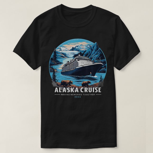 Matching Family Friends and Group Alaska Cruise 20 T-Shirt (Design Front)