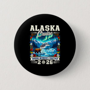 Matching Family Friends And Group Alaskan Alaska C 2 Inch Round Button