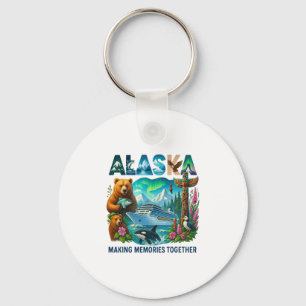 Matching Family Friends And Group Alaskan Alaska C Keychain