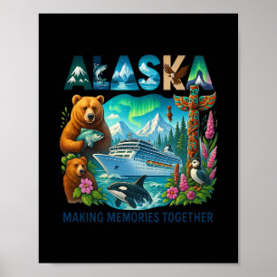 Matching Family Friends And Group Alaskan Alaska C Poster