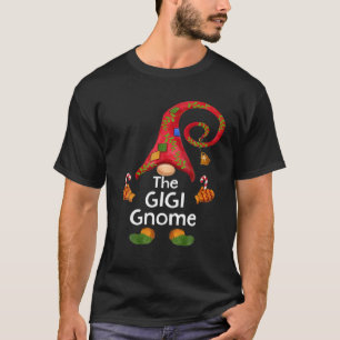 Matching Family Funny The Gigi Gnome Christmas PJ T-Shirt