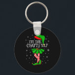 Matching Family Group I'm The Crafty Elf Christmas Keychain<br><div class="desc">Matching Family Group I'm The Crafty Elf Christmas</div>