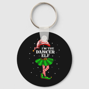 Matching Family Group I'm The Dancer Elf Christmas Keychain