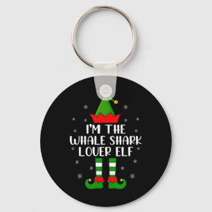 Matching Family I'm The Whale Shark Lover Elf Chri Keychain