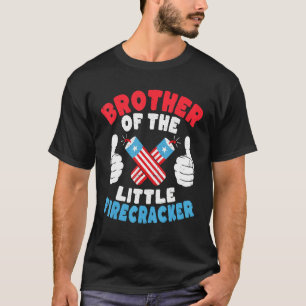 Matching Family July 4th Brother Of The Little Fir T-Shirt