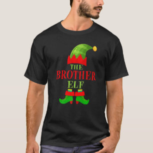 Matching Family The Brother Elf Christmas Pj Group T-Shirt