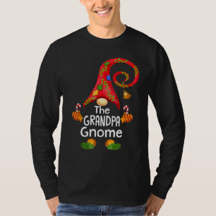 Matching Family The Grandpa Gnome Christmas Pj Gr T-Shirt