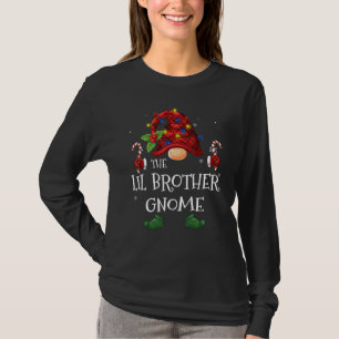 Matching Family The Lil Brother Mom Gnome Christma T-Shirt
