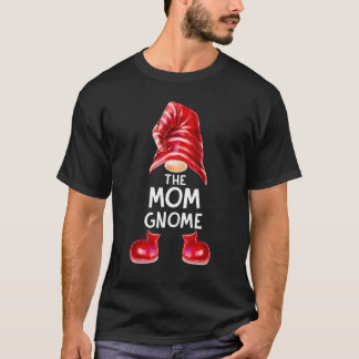 Matching Family The Mom Gnome Christmas Pj Group T-Shirt