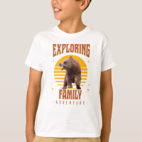 Matching Family Vacation Bear Adventure Style