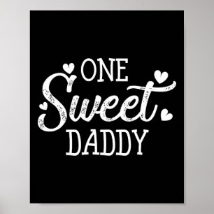 Matching Family Valentine Day Tee For Daddy Poster