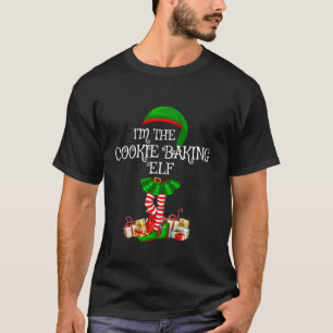 Matching Family Women Girls The Cookie Baking Elf  T-Shirt