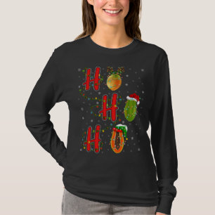 Matching Family Xmas Santa Ho Ho Ho Papaya Christm T-Shirt
