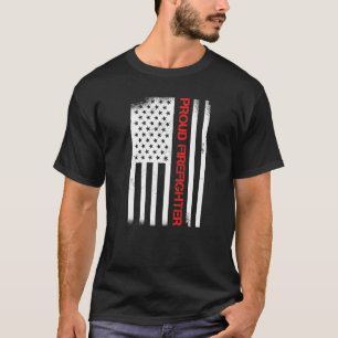 Matching fireman duty team Proud Firefighter Appre T-Shirt