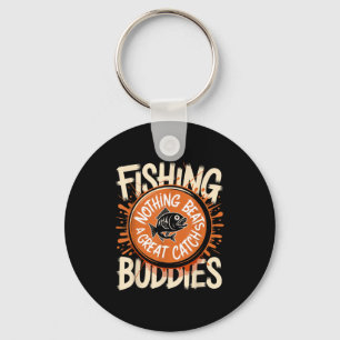Matching Fishing Buddies Team Fisherman Friends Ch Keychain