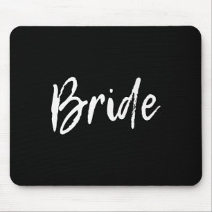 Matching Getting Ready Bride & Groom Wedding B Mouse Pad