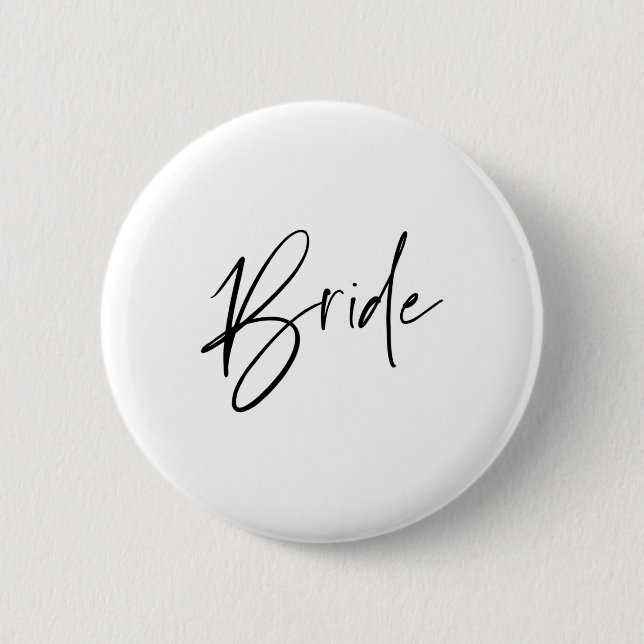 Matching Getting Ready For The Wedding Bride And G 2 Inch Round Button (Front)