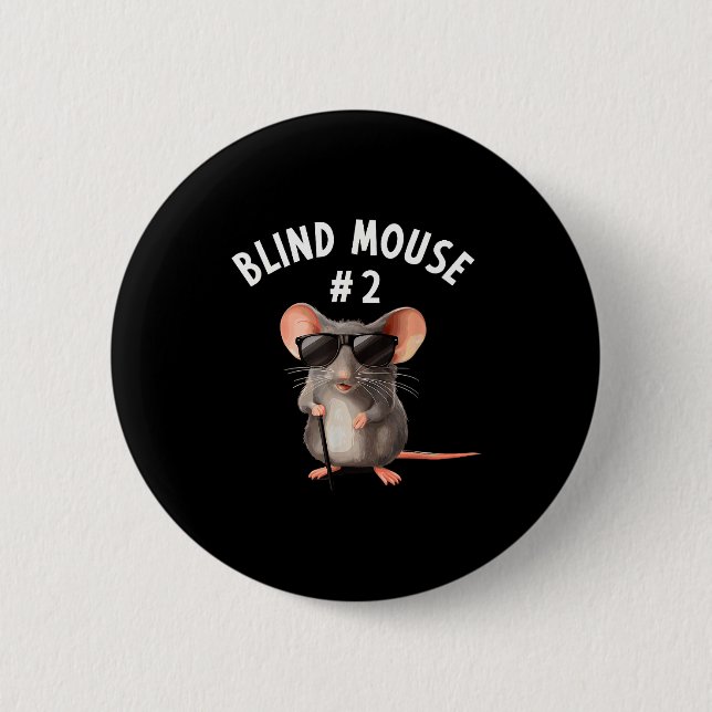 Matching Group Outfit #2 Of 3 - Three Blind Mice C 2 Inch Round Button (Front)