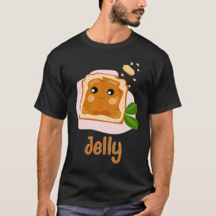 Matching Halloween Peanut Butter and Jelly Costume T-Shirt