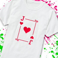 Matching Jack Hearts Suit Playing Cards Modern