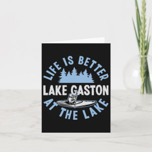 Matching Lake Gaston Vacation Life Is Better At Th Card