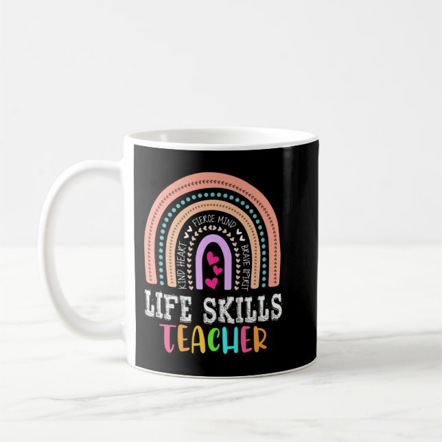 Matching Life Skills Teacher Squad Special Ed SPED Coffee Mug (Left)