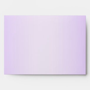 Matching Lilac Envelope with Ribbon and Damask