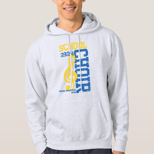 Matching Name Year Choir Group Social Handle Hoodie (Front)