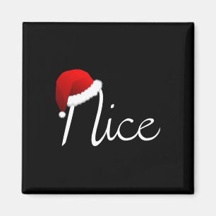 Matching Naughty &amp; Nice Nice List Christmas  Magnet