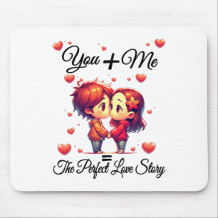 Matching Outfit Husbynd Wife Boyfriend Girlfriend Mouse Pad