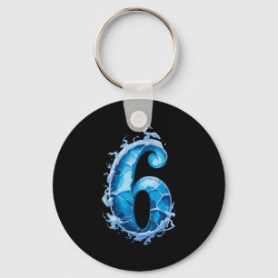 Matching Six Seven Flaming Ice Funny Meme 67 Coupl Keychain