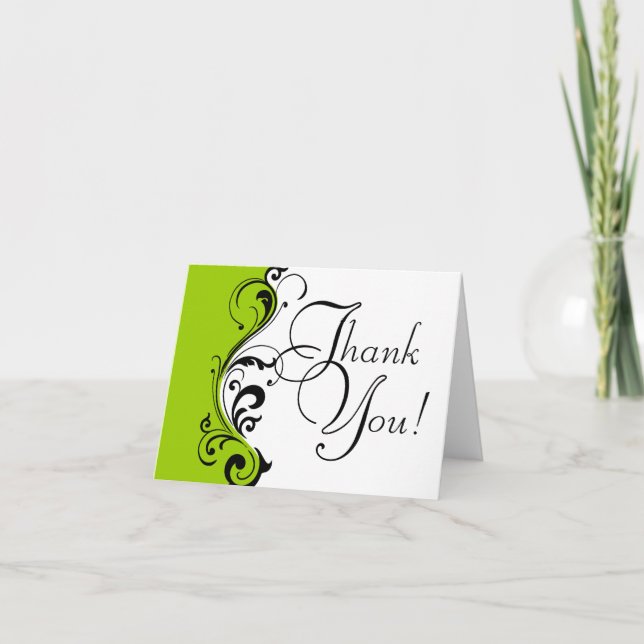 Matching Thank You Card (Front)