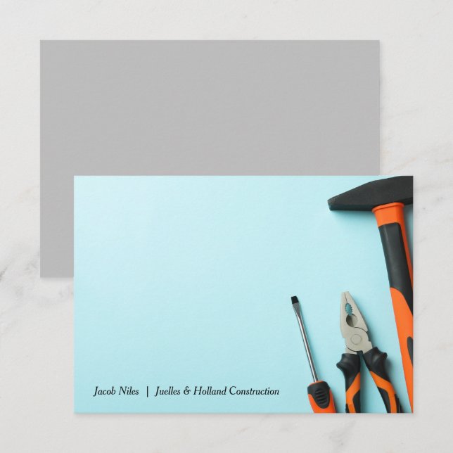 Matching Toolset Card (Front/Back)