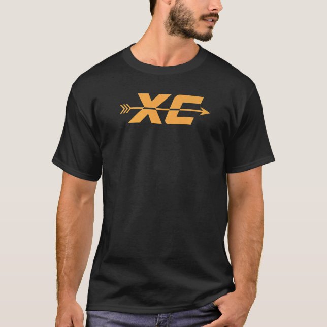 Matching XC Running Jr High School Cross Country T T-Shirt (Front)