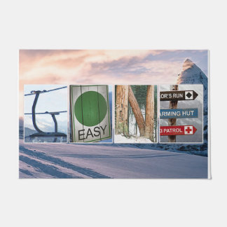 Matelas de bienvenue mignon, Tapis de poche avant