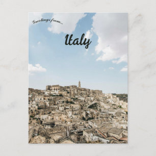 Matera Italy Postcard