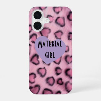 Material girl iPhone 16 phone cases