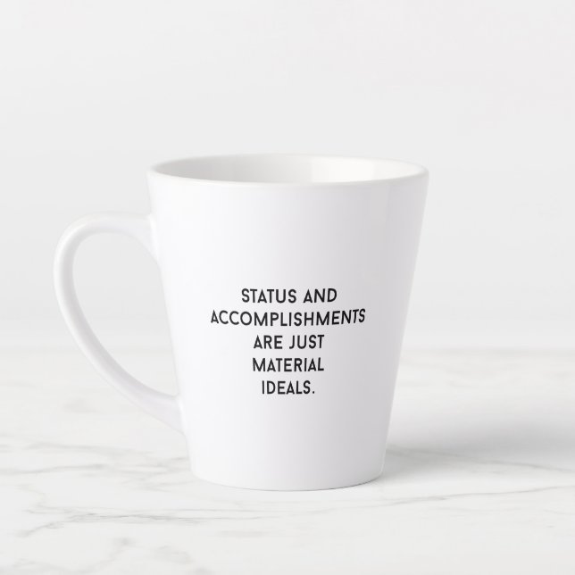 Material Ideals Latte Mug (Left)