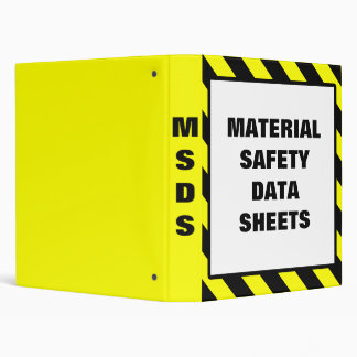 Material Safety Data Sheets Binder