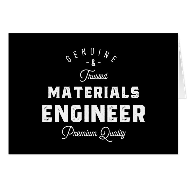 materials engineer gift (Front Horizontal)