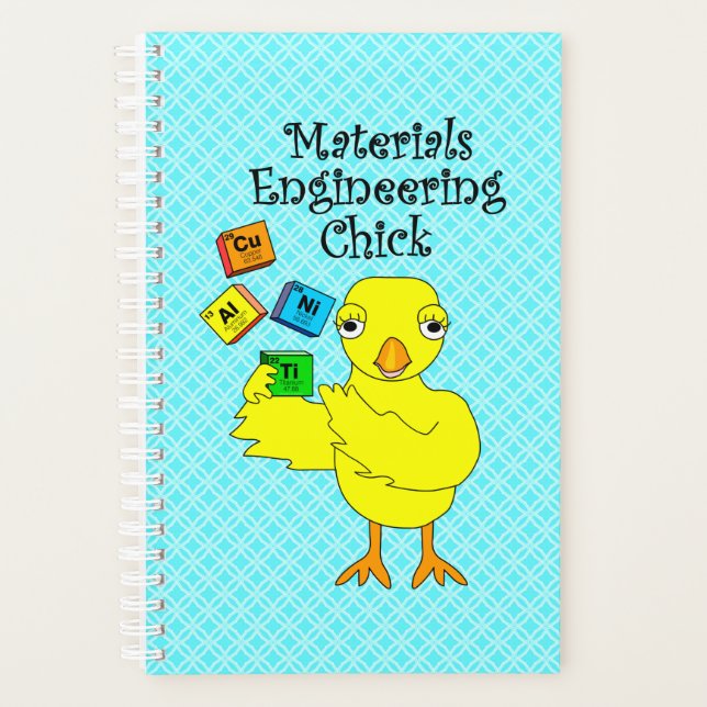Materials Engineering Chick Planner (Front)