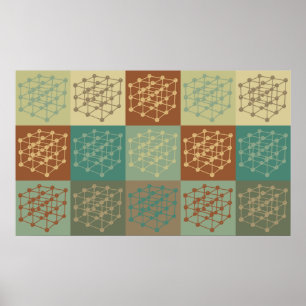 Materials Science Pop Art Poster