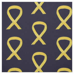Matériau de tissu d'art de ruban de sensibilisatio