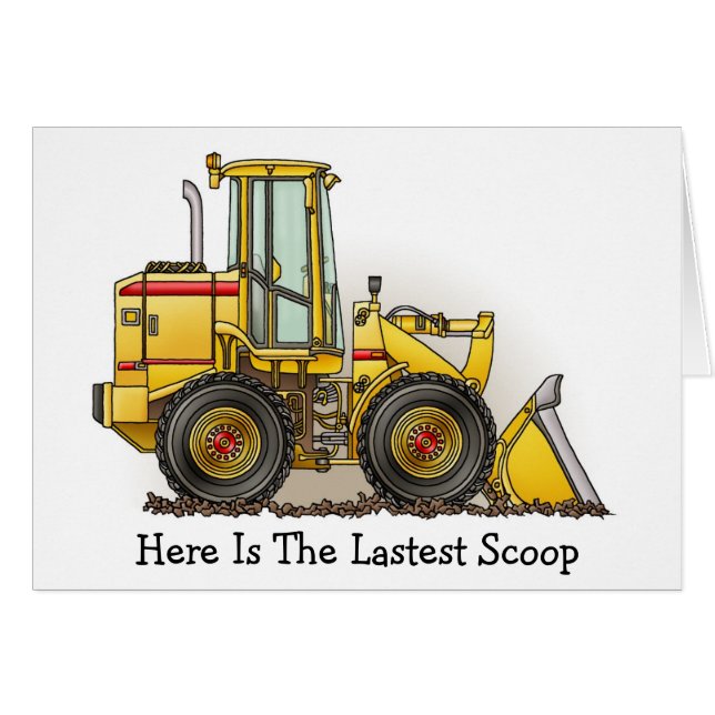 Matériel de construction de chargeur de pneu en (Devant horizontal)