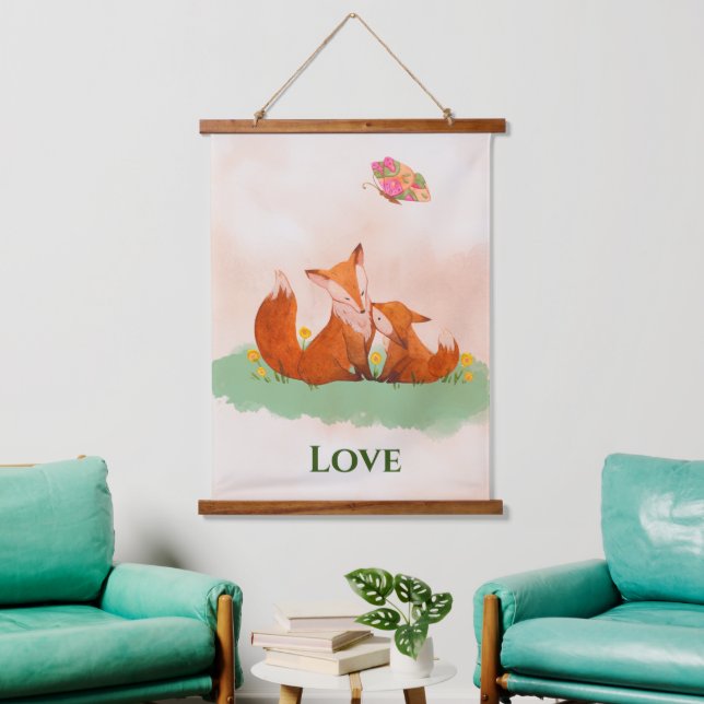Maternal love  hanging tapestry (Living Room)